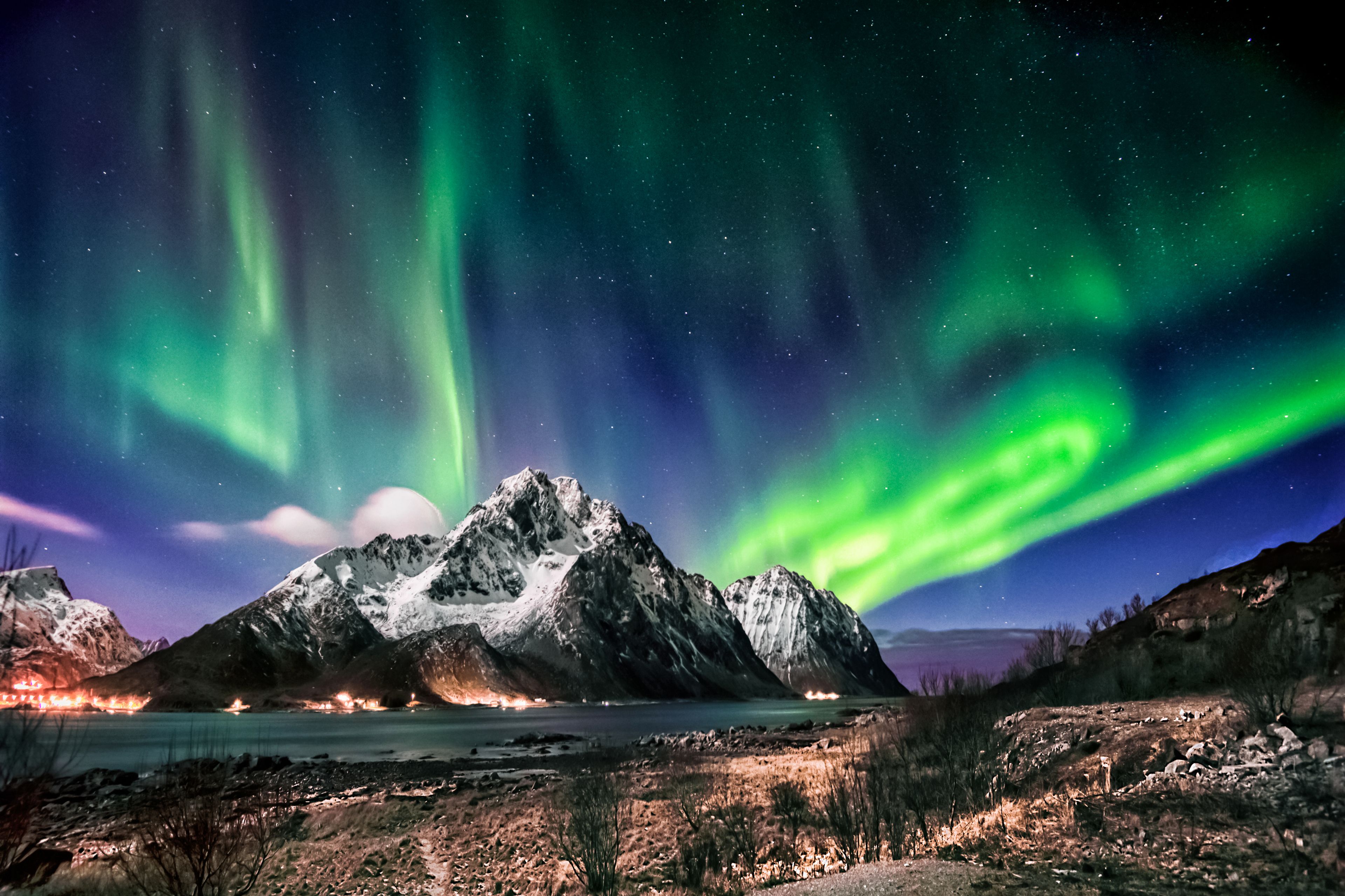 tromsø · northern lights